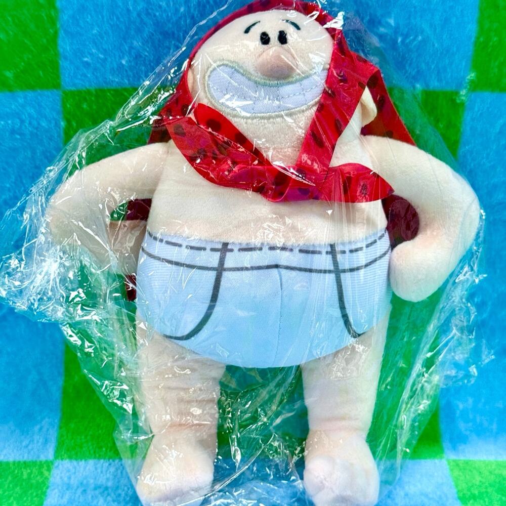 SCHOOLASTIC Captain Underpants Plush SEALED